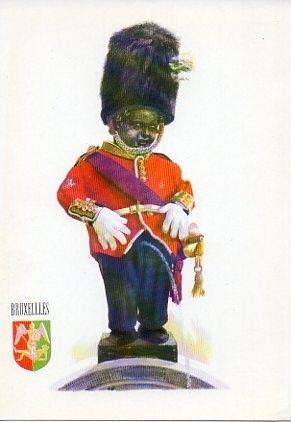 POSTAL PV00280: Manneken-pis vestido de guardia, Bruselas