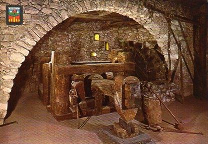 POSTAL PV00210: Farga catalana del Museu de Ripoll