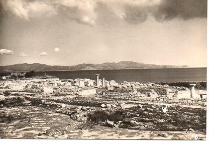 POSTAL PV00244: Edificaciones romanas en Ampurias