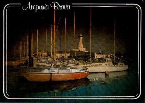 POSTAL PV00372: Barcos en Ampuria Brava