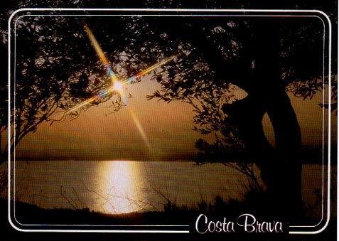 POSTAL PV00370: Atardecer en la Costa Brava