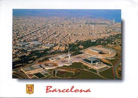 POSTAL PV00369: La anilla Olimpica de Barcelona