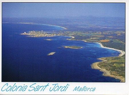 POSTAL PV00363: Colonia Sant Jordi en Mallorca