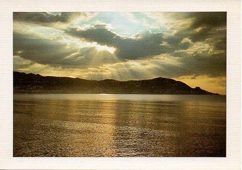 POSTAL PV00361: Bahia nublada de Roses