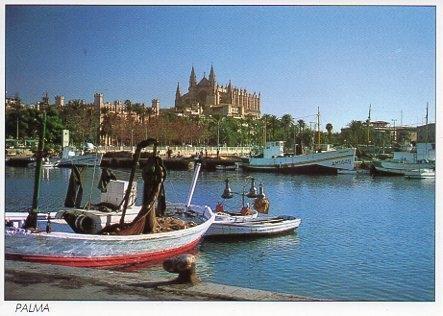 POSTAL PV00354: Vista de la ciudad de Palma de Mallorca