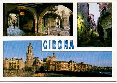 POSTAL PV00378: Vistas varias de Girona