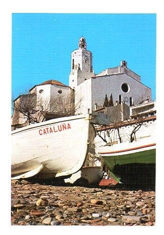 POSTAL PV00394: Barcos en Cadaques