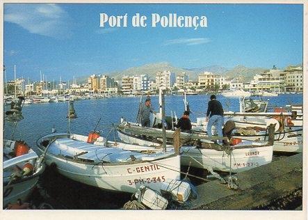 POSTAL PV00316: Port de Pollença, Mallorca