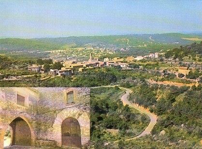 POSTAL PV00314: El Pueblo de Collbatoen Coves del Salnitre-Collbato, Barcelona