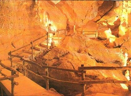 POSTAL PV00313: Sala de la Catedral en Coves del Salnitre-Collbato, Barcelona