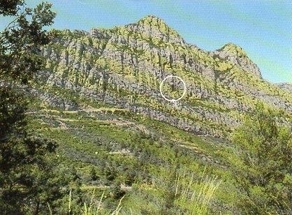 POSTAL PV00312: Montaña de Montserrat en Coves del Salnitre-Collbato, Barcelona