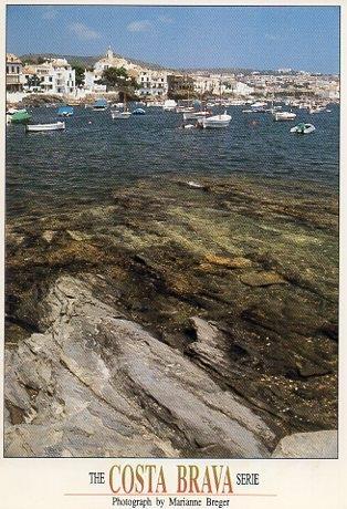 POSTAL PV00346: Vista de Cadaques desde las rocas