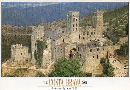 POSTAL PV00341: Vista aerea de Sant Pere de Roda