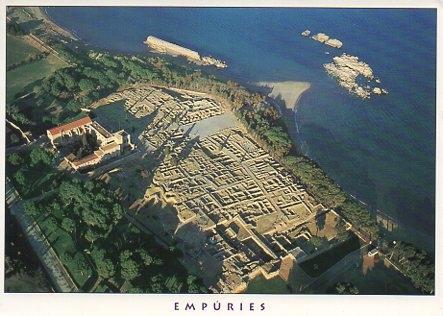 POSTAL PV00337: Colonia grega d'Emporion en Ampuries