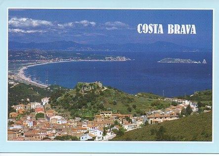 POSTAL PV00334: Vista de L'Estartit y Bagur 