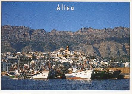 POSTAL PV00333: Vista de Altea