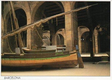 POSTAL PV00331: Drassanes reials en Barcelona