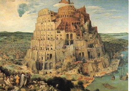 POSTAL PV00067: Tower of Babel, Pieter Bruegel