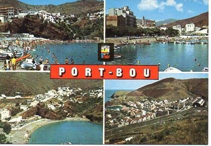 POSTAL PV00054: Vistas varias de Port Bou