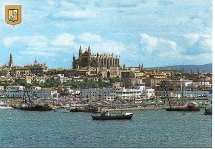 POSTAL PV00053: Vista parcial de Palma de Mallorca