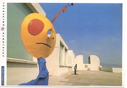 POSTAL PV00089: Fundacio Joan Miro, Barcelona