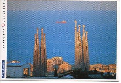 POSTAL PV00085: Vista aerea de la Sagrada Familia, Barceloan