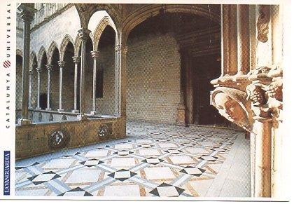 POSTAL PV00084: Claustro del Palau de la Generalitat, Barcelona