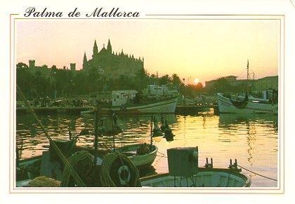 POSTAL PV00022: La Catedral de Palma desde el puerto