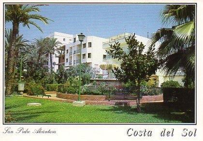 POSTAL PV00011: Paseo Las Palmeras en San Pedro de Alcantara