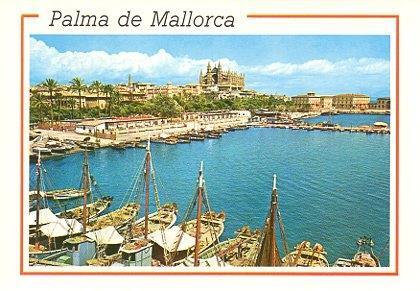 POSTAL PV00023: La Catedral y la Lonja desde el muelle de pescadores