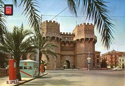 POSTAL PV00045: Torres de Serranos, Valencia