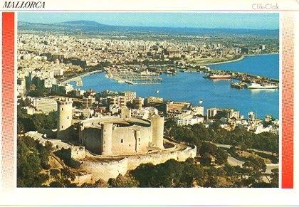 POSTAL PV00033: Vista aerea de Palma de Mallorca
