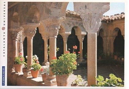 POSTAL PV00100: Claustro Monasterio de Santa Marria, Lluça