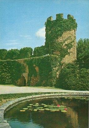 POSTAL PV00171: Torre murallas del Castillo de Perelada
