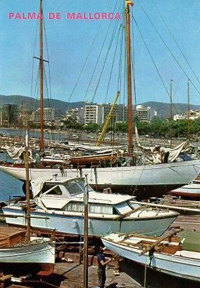 POSTAL PV00168: Vista parcial bahia Palma de Mallorca