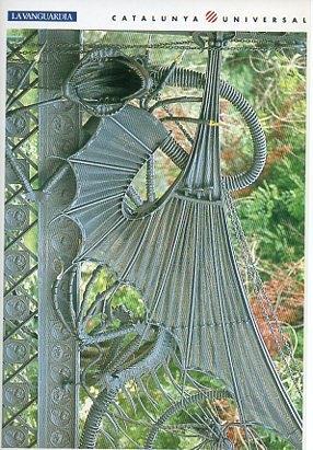 POSTAL PV00158: Dragon de hierro de la finca Guell