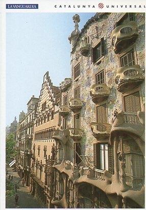 POSTAL PV00156: Edificios manzana de la discordia, Barcelona