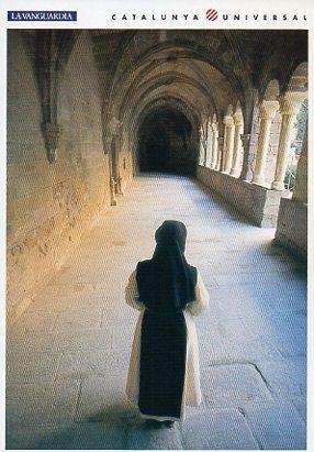 POSTAL PV00155: Claustro Monasterio de Santa Maria de Vallona