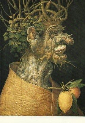 POSTAL PV00175: The winter, Giuseppe Arcimboldo 