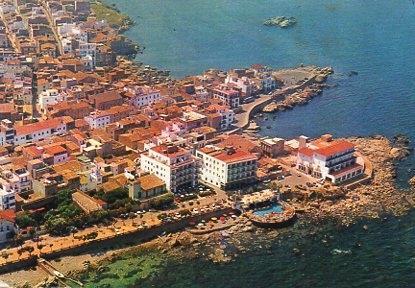 POSTAL PV00190: Vista aerea de La Escala, Girona