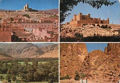 POSTAL PV00185: Vistas de Tinerhir, Marruecos