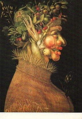 POSTAL PV00176: The summer , Giuseppe Arcimboldo 