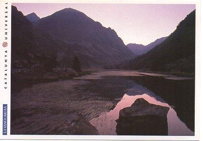 POSTAL PV00111: Amanecer en Aiguestortes