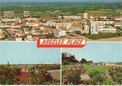 POSTAL PV00144: Argeles plage, Argeles-sur-Mer