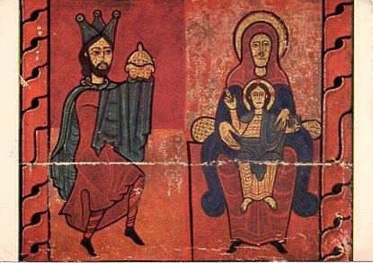 POSTAL PV00133: Epifania del Altar de Sagas 