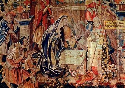 POSTAL PV00128: Tapisseries de la Vie de la Vierge, Cathedrale de Reims