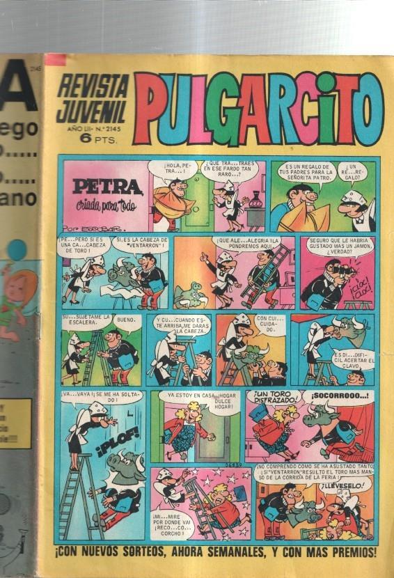 Pulgarcito numero 2145 (numerado 3 en trasera)