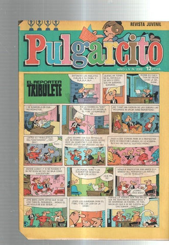Pulgarcito numero 2312 (numerado 1 en trasera)