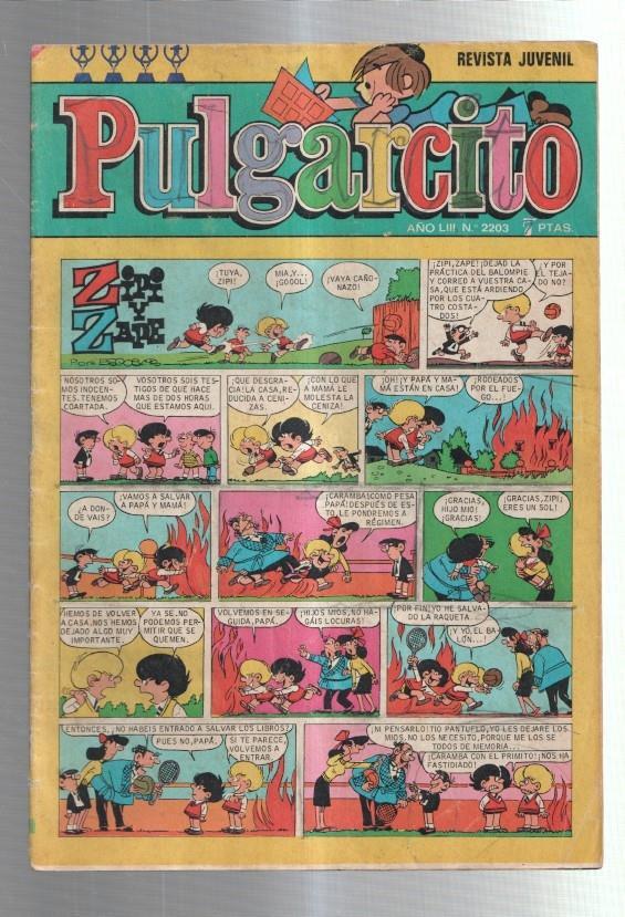 Pulgarcito numero 2203 (numerado 1 en trasera)