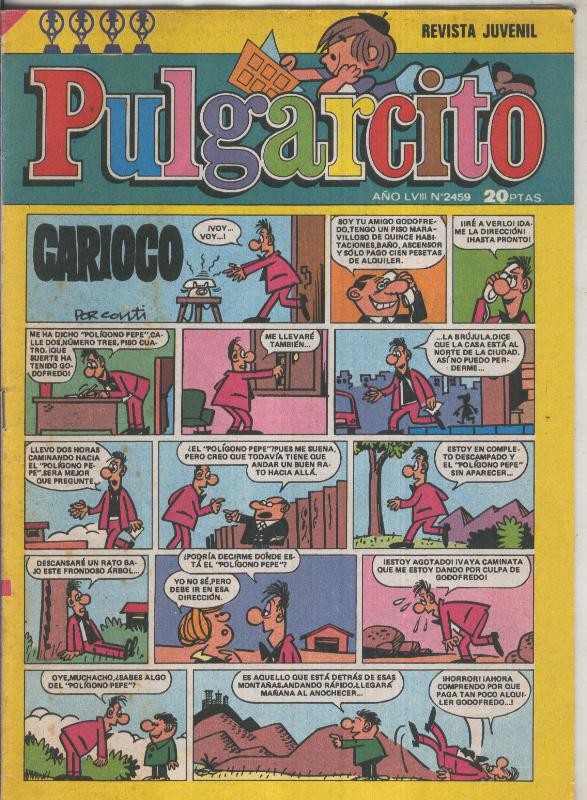 Pulgarcito numero 2459 (numerado 2 en trasera)